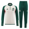 Mexiko Quarter Zip White Training Sweatshirts 2022 Grüne Für Herren